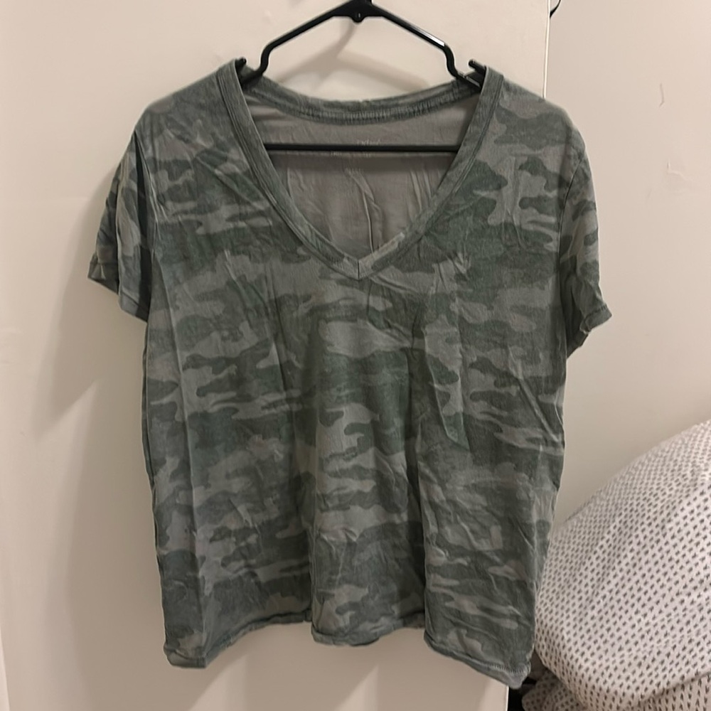 Army style tee shirt